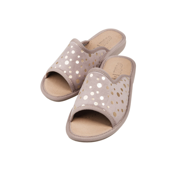 Домашние женские тапочки AXA Libellula in Bilico Beige