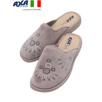 Тапочки женские AXA-21731А-СЕРО-РОЗОВЫЙ