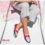 Обувь женская Relax Anatomic  синий,красный,белый