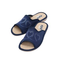 Домашняя женская обувь AXA 21544А синий