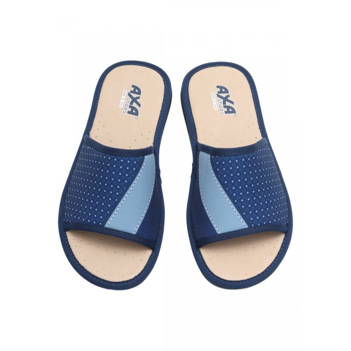 Тапочки домашние мужские AXA 21374А Синий