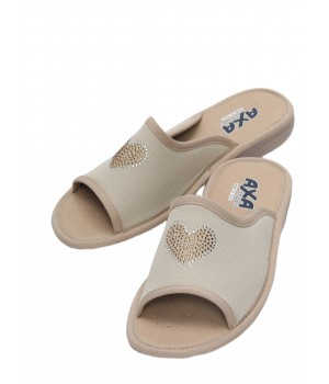 Тапочки домашние женские 21312А Бежевый