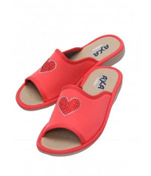 Тапочки домашние женские 21312А Коралловый