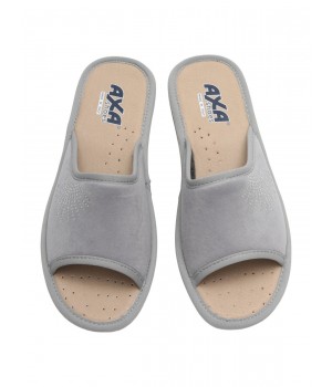 Тапочки домашние женские AXA 18890А Серый