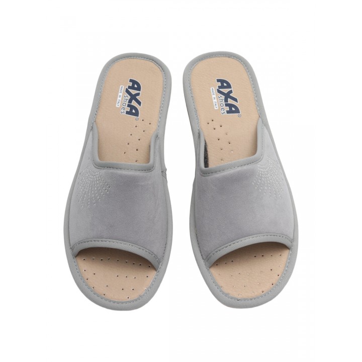 Тапочки домашние женские AXA 18890А Серый