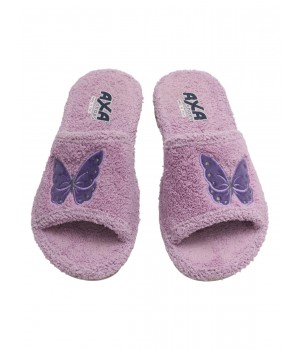 Тапочки домашние женские AXA 21490А Лиловый