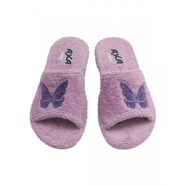 Тапочки домашние женские AXA 21490А Лиловый