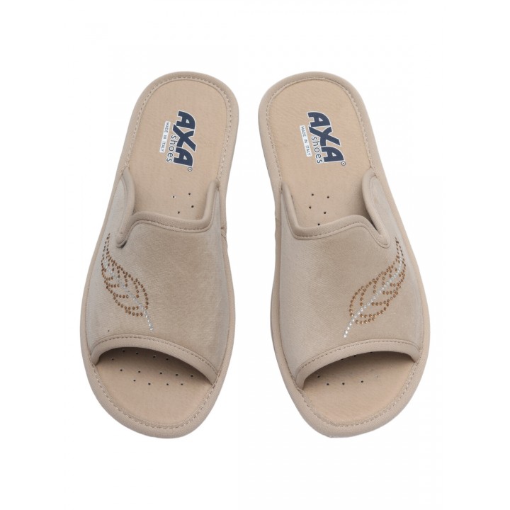 Тапочки женские домашние AXA 21414 Бежевый