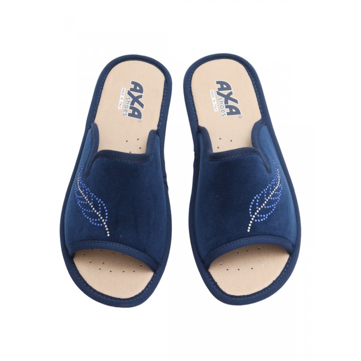 Тапочки женские домашние AXA 21414 Синий