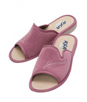 Тапочки женские домашние AXA 21414А темно-розовый