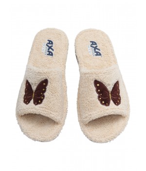 Тапочки женские домашние AXA 21490A Бежевый