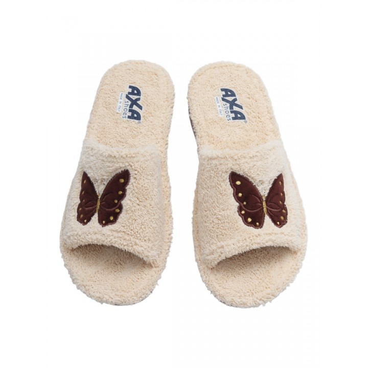 Тапочки женские домашние AXA 21490A Бежевый