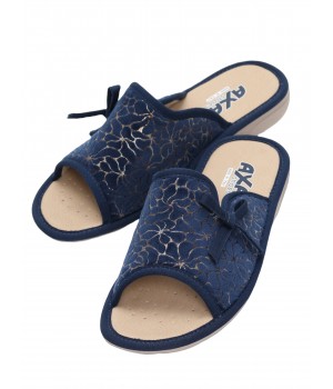 Тапочки женские домашние AXA 21563 Синий