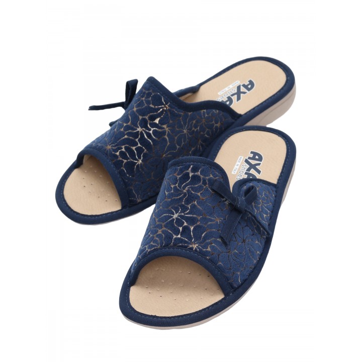 Тапочки женские домашние AXA 21563 Синий