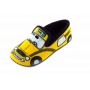 Домашние детские тапочки AXA Piccolo taxi желтые