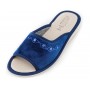 Домашние женские тапочки AXA Confortevole con motivo ornamento Blue
