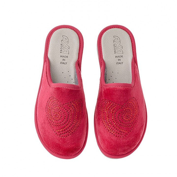 Домашняя женская обувь AXA Cuore Rosso