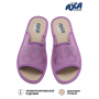 Домашняя женская обувь AXA 21544А лиловый