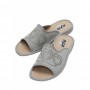 Домашняя женская обувь AXA 21544А серый