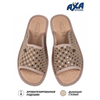 Тапочки домашние СФЕРА AXA-21331А-БЕЖЕВЫЙ