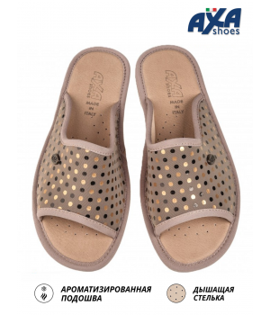 Тапочки домашние СФЕРА AXA-21331А-БЕЖЕВЫЙ