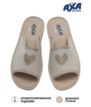 Тапочки домашние женские 21312А Бежевый