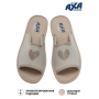 Тапочки домашние женские 21312А Бежевый