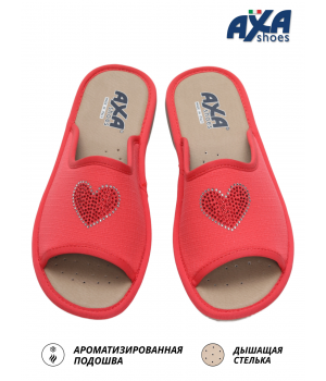 Тапочки домашние женские 21312А Коралловый