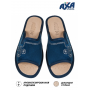Тапочки женские АЖУР AXA-21480А-СИНИЙ