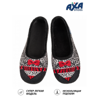 Тапочки женские BALLET АХА-80464A-ЧЕРНЫЙ