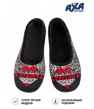Тапочки женские BALLET АХА-80464A-ЧЕРНЫЙ