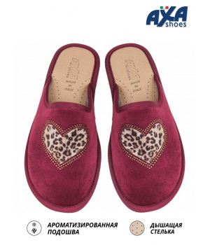 Тапочки женские домашние AXA 21405А Bordeaux