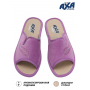 Тапочки женские домашние AXA 21414А лиловый