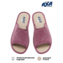 Тапочки женские домашние AXA 21414А темно-розовый