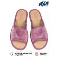 Тапочки женские домашние AXA 21439А Темно розовый