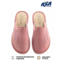 Тапочки женские НЕЖНОСТЬ АХА-21137А-РОЗОВЫЙ