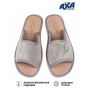 Тапочки женские ВОЛНА AXA-21484А-СЕРЫЙ