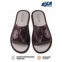 Тапочки мужские CHAMPION AXA-17062А-КОРИЧНЕВЫЙ