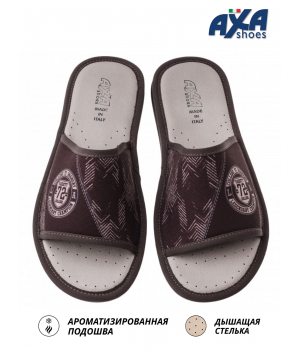 Тапочки мужские CHAMPION AXA-17062А-КОРИЧНЕВЫЙ