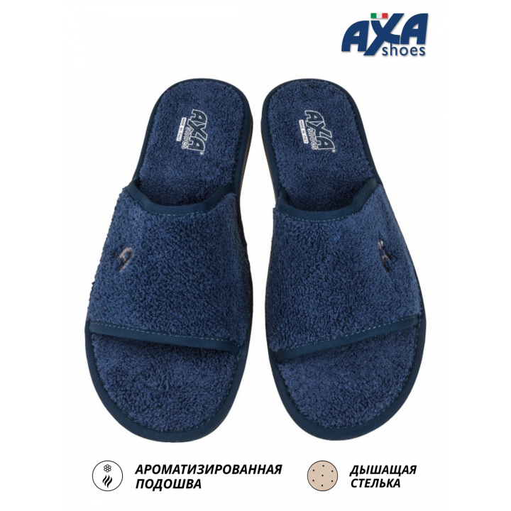 Тапочки мужские COMFORT AXA-21572А-Синий
