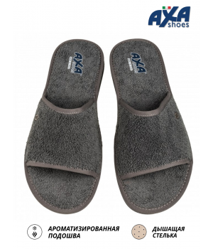 Тапочки мужские COTTON AXA-21310-СЕРЫЙ