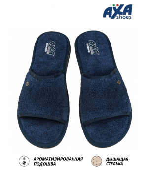Тапочки мужские COTTON AXA-21310А-СИНИЙ