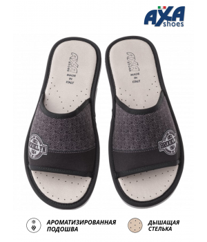 Тапочки мужские домашние AXA Brooklyn Черный