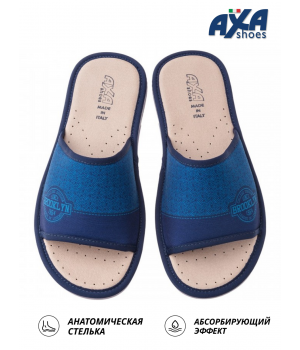 Тапочки мужские домашние AXA Brooklyn Синий