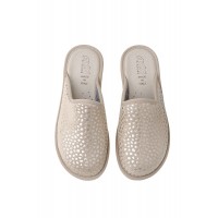  Домашние женские тапочки AXA Lamina Beige