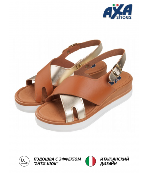 Босоножки женские АХА 21341А Коричневые