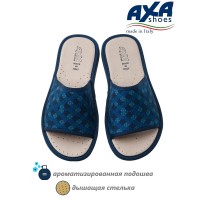 Тапочки домашние мужские AXA 17061А Синий