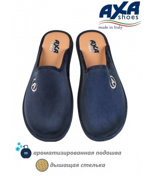 Тапочки домашние мужские AXA 21571А Синий