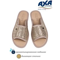 Тапочки домашние СИЯНИЕ АХА-21329А-БЕЖЕВЫЙ
