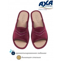 Тапочки домашние женские AXA 18225А Бордовый